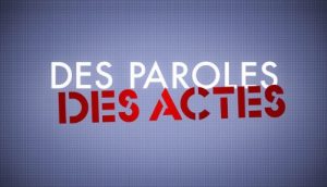 Logo de l'émission "Des Paroles et des Actes"