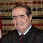 Portrait d'Antonin Scalia à la Cour suprême en 2013