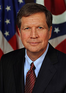 Portrait officiel de John Kasich en tant que gouverneur de l'Ohio