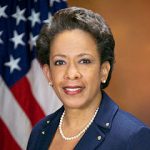 Portrait de Loretta Lynch en tant qu'Attorney general des Etats-Unis en 2015