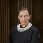 Portrait de Ruth Bader Ginsburg en 2010