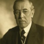 Portrait officiel de Woodrow Wilson en tant que Président