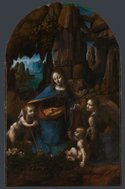 "La Vierge aux Rochers", Léonard de Vinci, entre 1491 et 1508