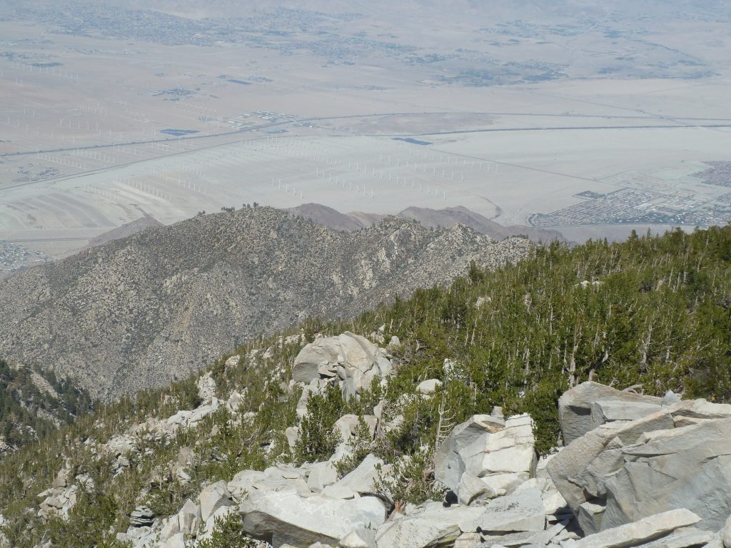 Vue depuis le San Jacinto Peak