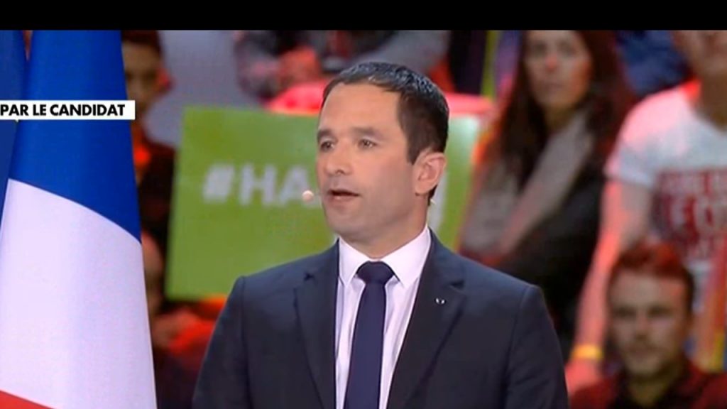 Benoît Hamon à Bercy le 19 mars 2017