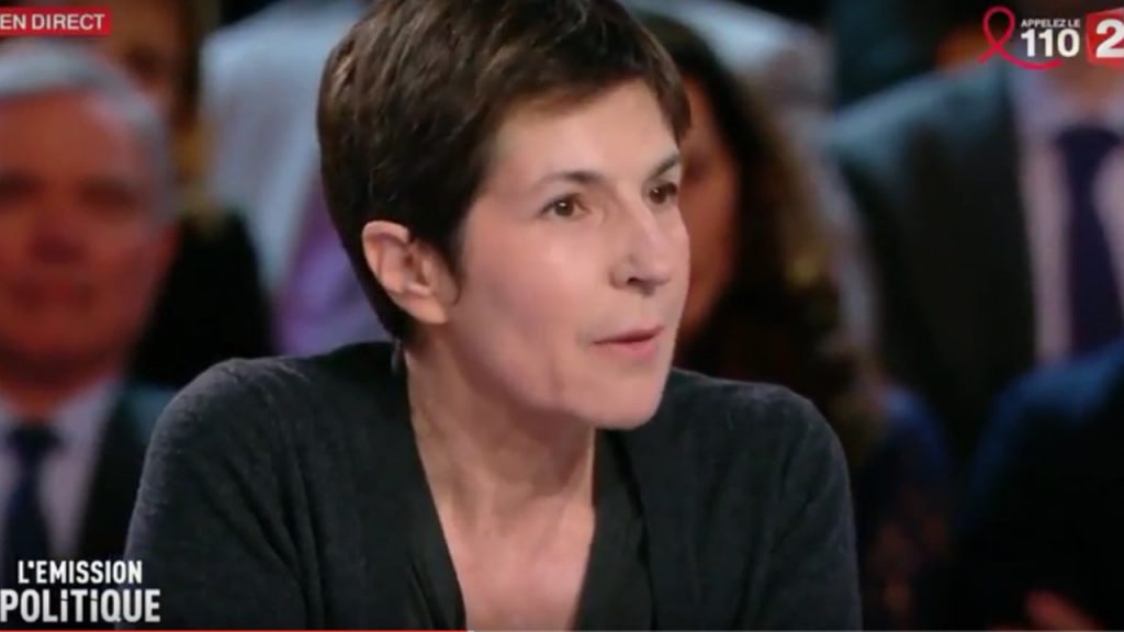 Christine Angot dans « L'émission politique »