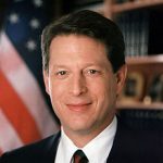 Portrait officiel d'Al Gore en tant que Vice-Président