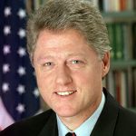 Portrait officiel de Bill Clinton en tant que Président