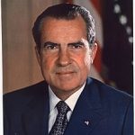 Portrait officiel de Richard Nixon en tant que Président